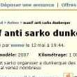 Manif Anti-Sarko