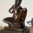 Cadeau Mariage Statue Bronze Femme Nue