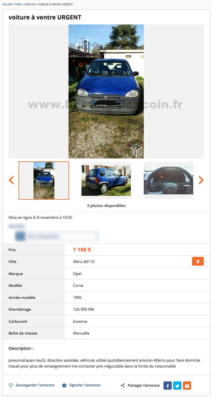 Voiture à ventre