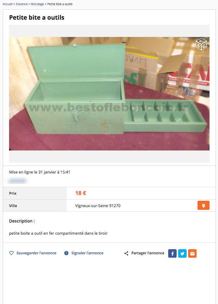 Petite bite a outils