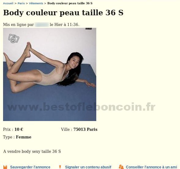 Body Couleur Peau