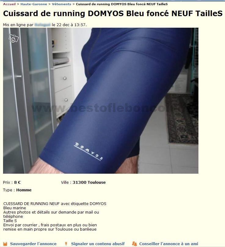 Cuissard de Running