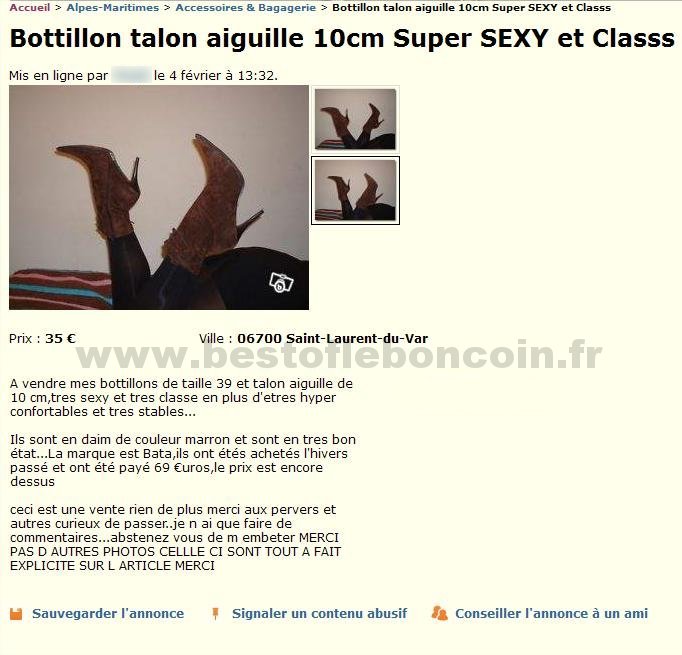 Botillon Talon Aiguille