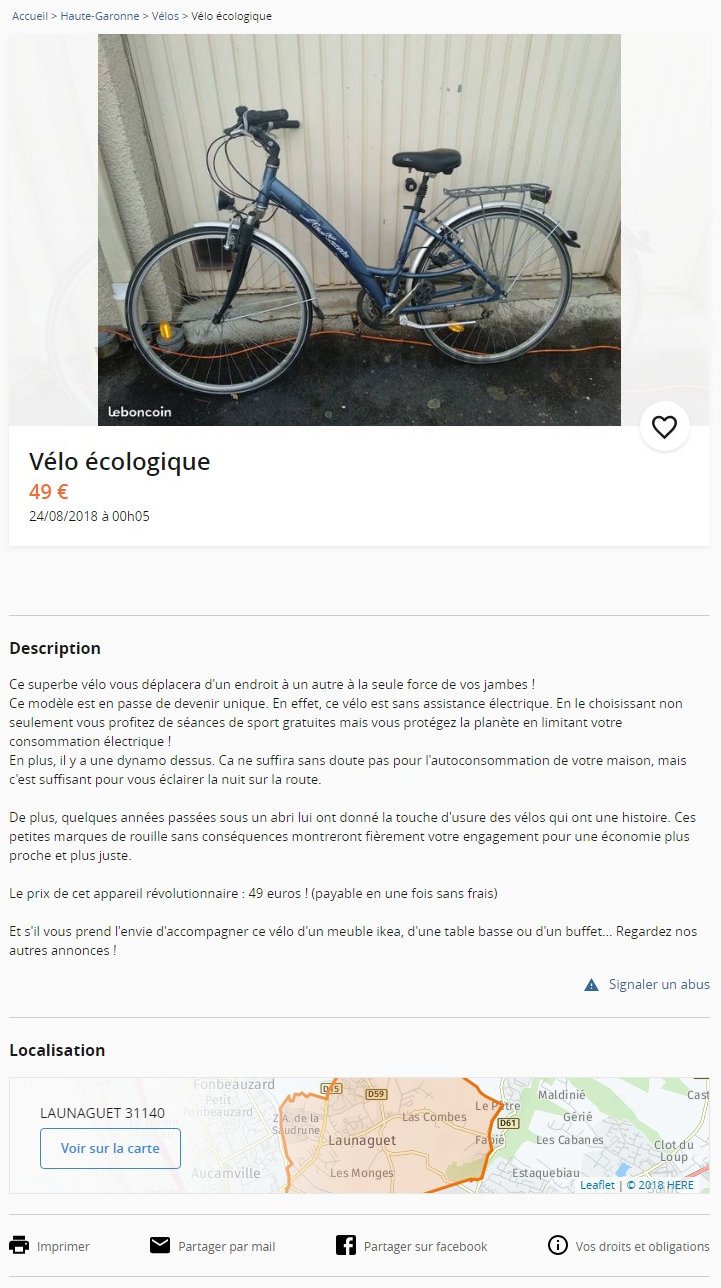 Vélo écologique