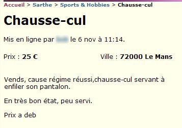 Chausse-Cul