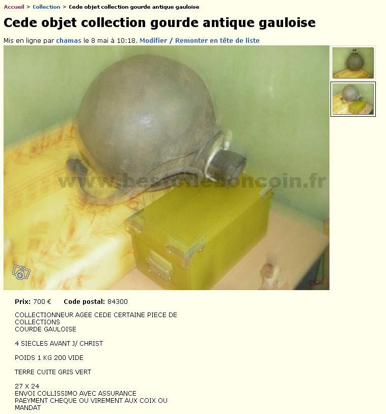 Gourde Gauloise