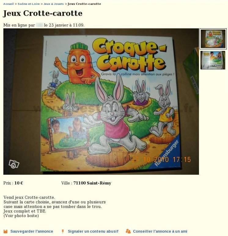 Crotte-Carotte