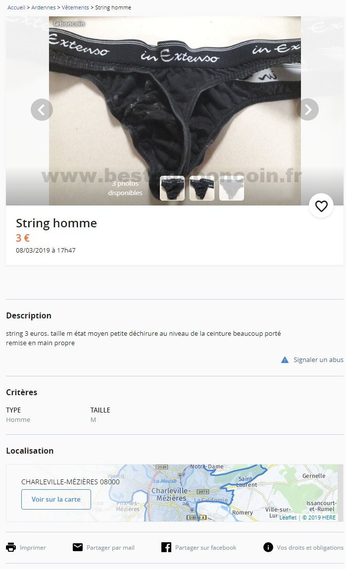 String homme