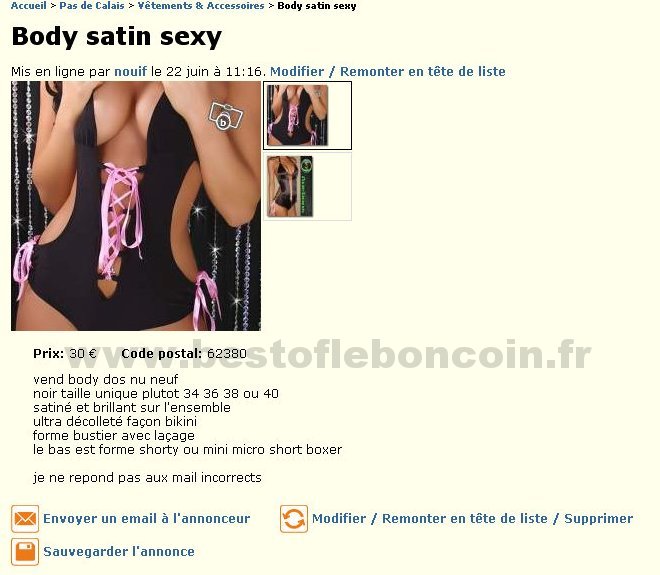 Body satin sexy