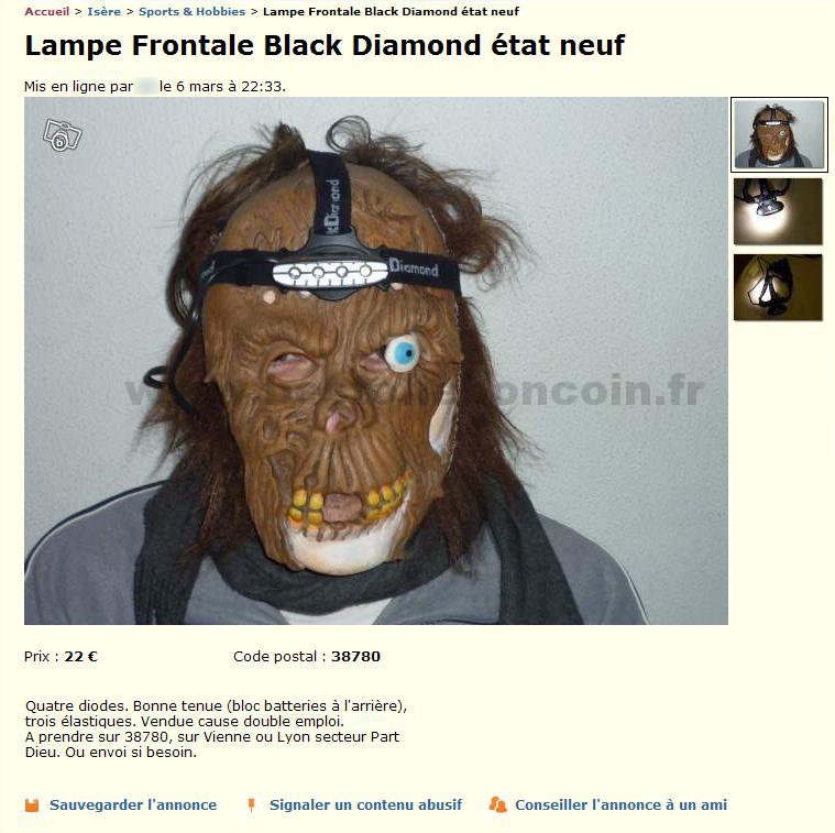 Lampe Frontale