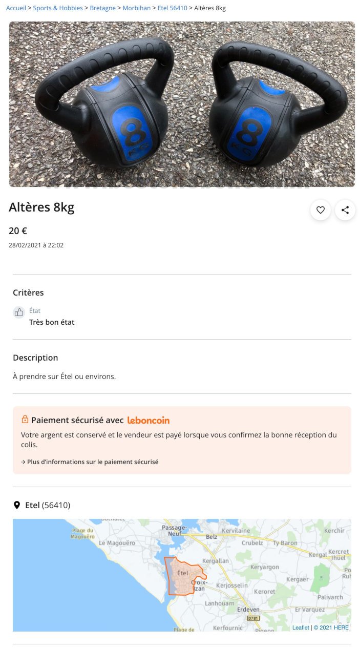 Altères 8kg