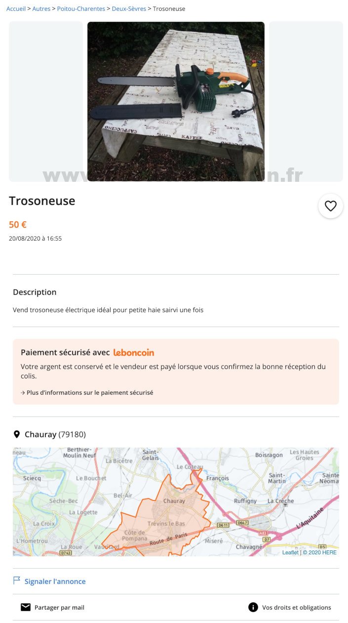 Trosoneuse