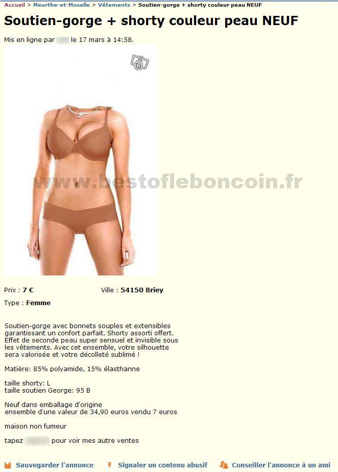 Soutien-Gorge Couleur Peau