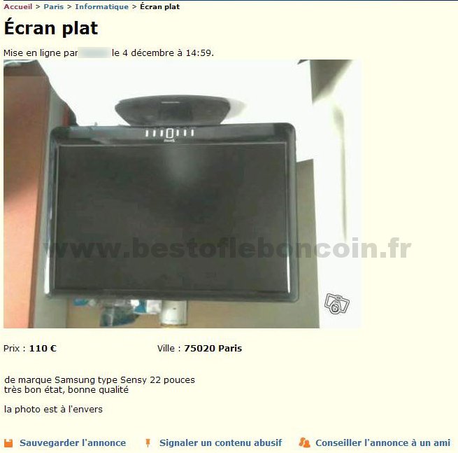 Ecran Plat