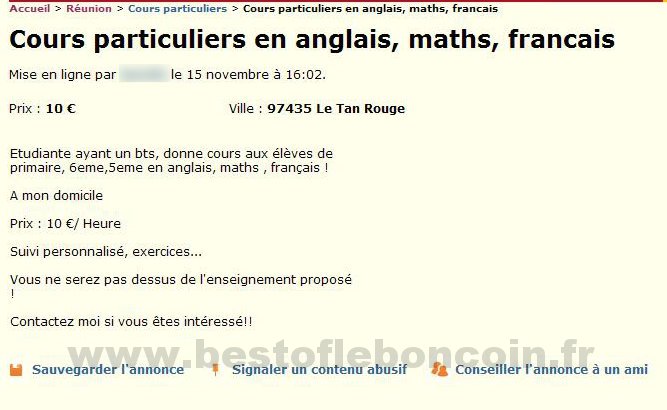 Cours Particuliers