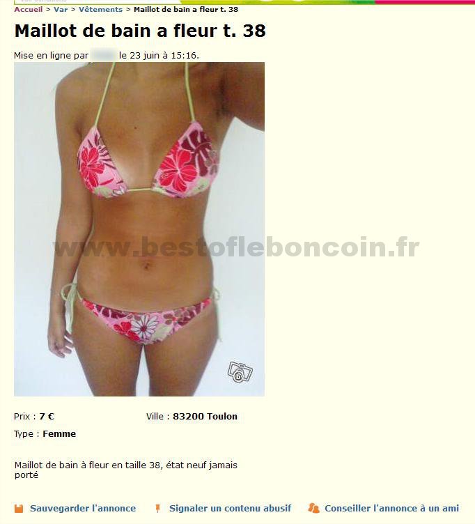 Maillot de Bain à Fleur