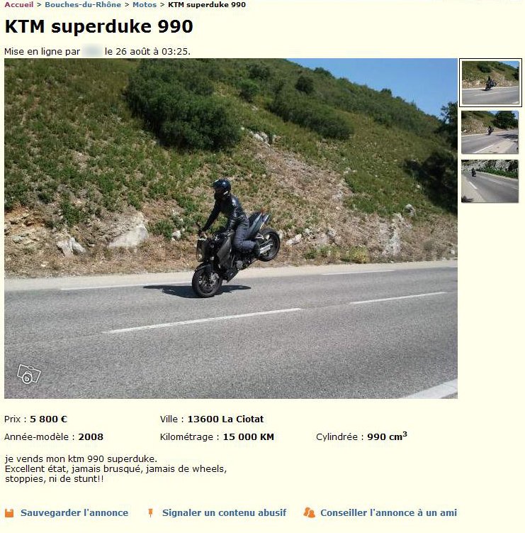 KTM SuperDuke 900