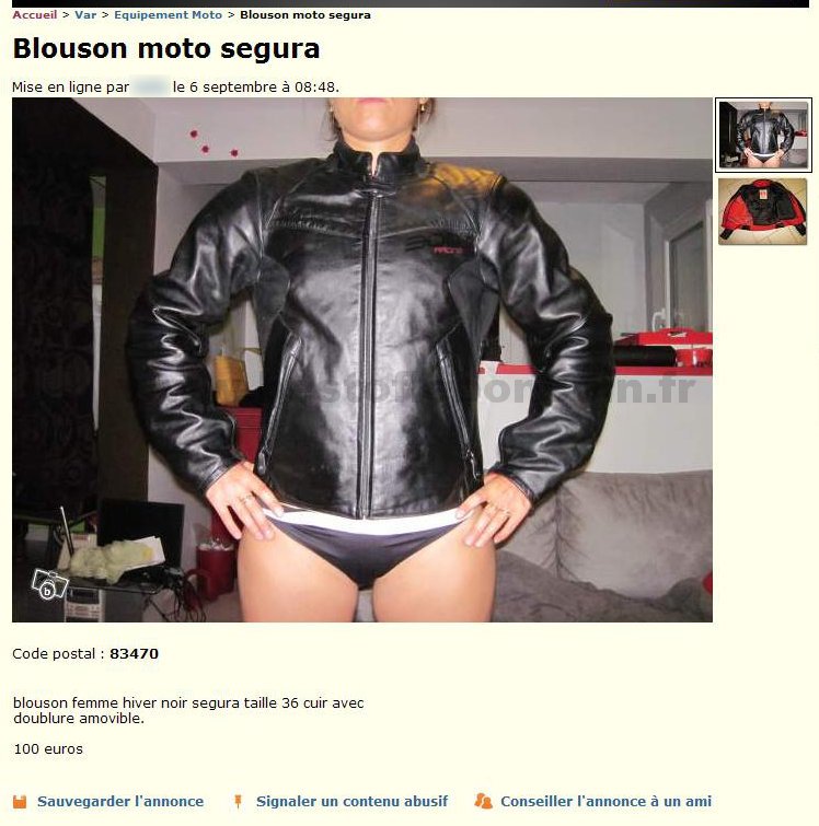 Blouson Moto