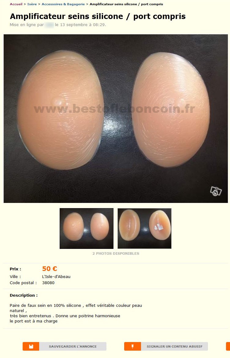 Amplificateur Seins Silicone