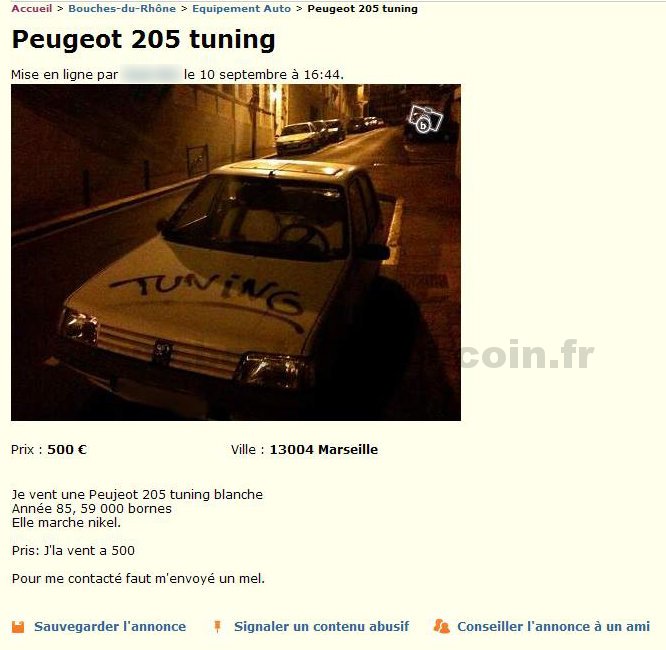 Peugeot 205 Tuning