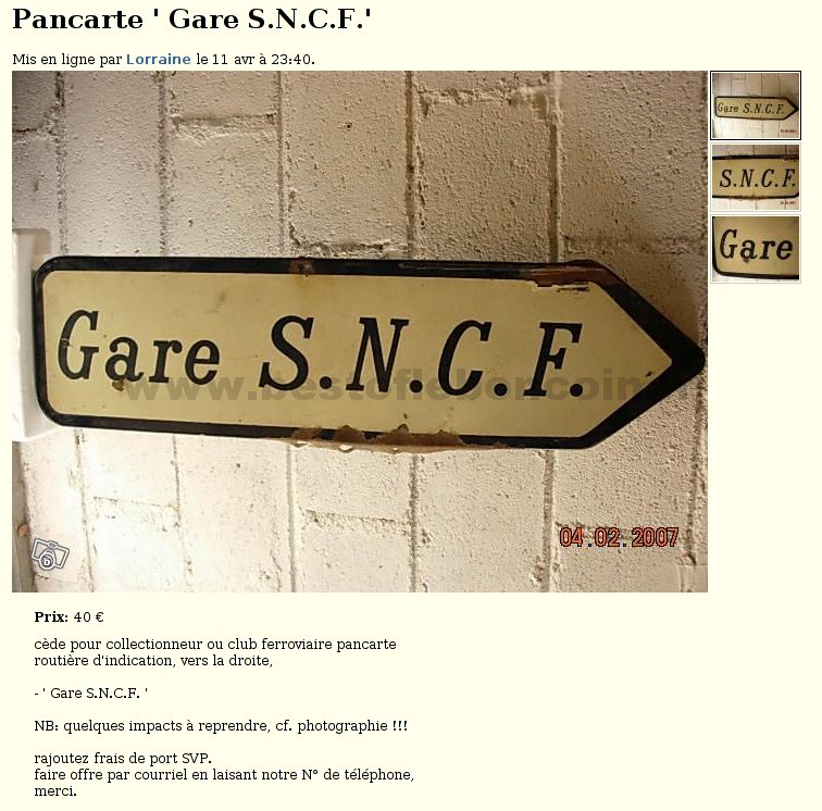 Gare S.N.C.F.