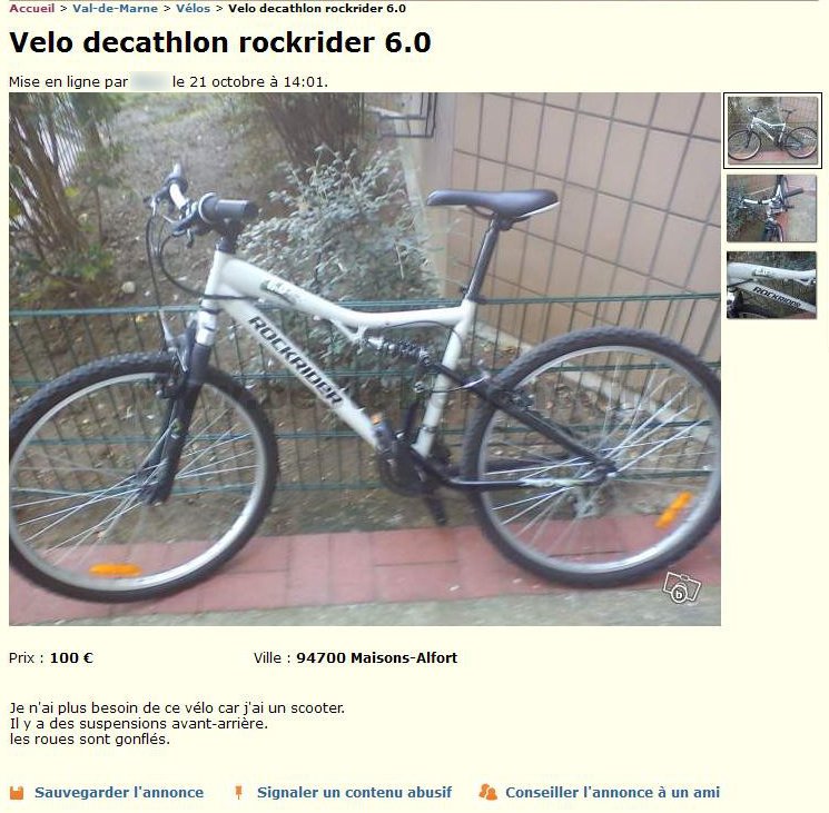 Velo Decathlon Rockrider