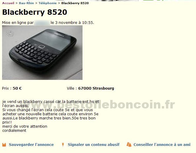 Blackberry 8520