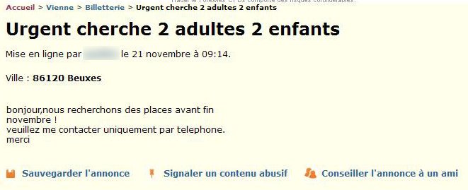 Cherche 2 adultes et enfants