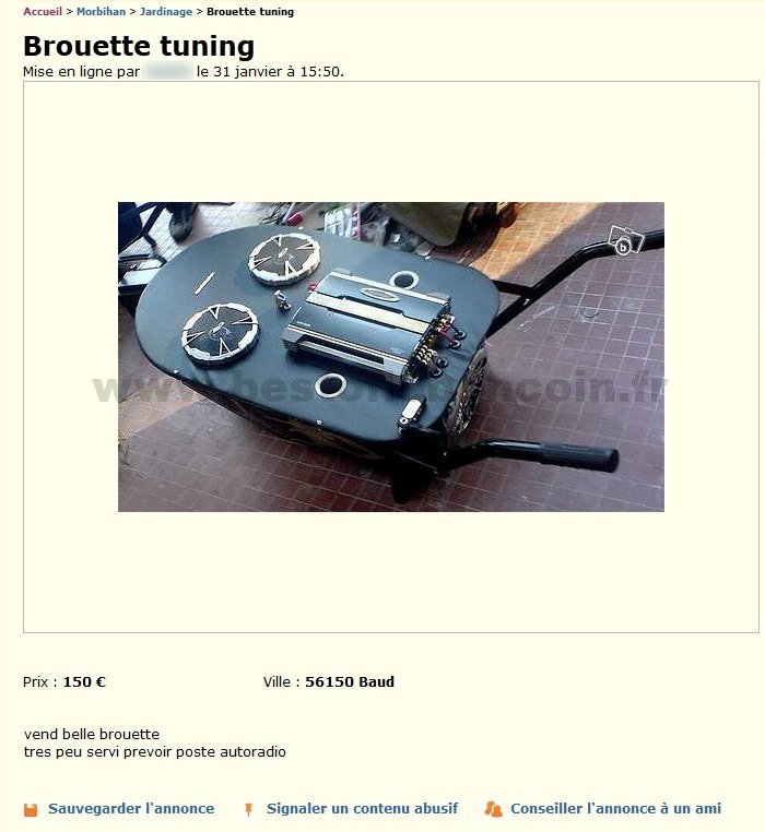 Brouette Tuning