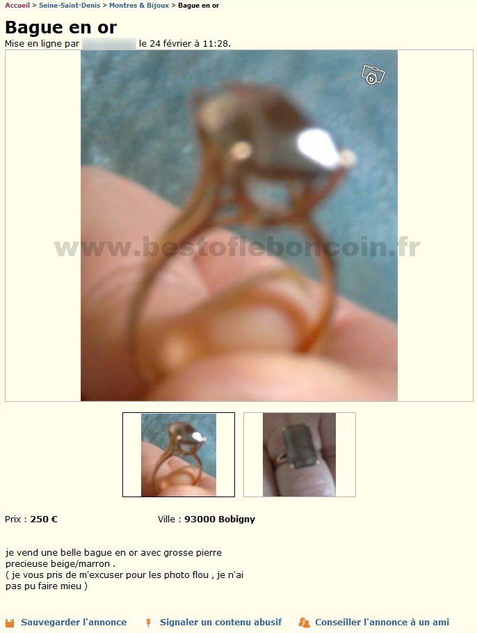 Bague en Or