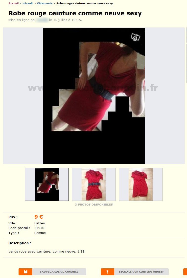 Robe Rouge Ceinture