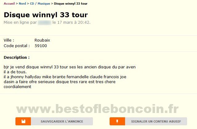 Winnyl 33 tour