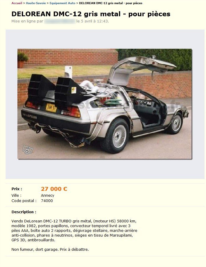 Delorean DMC-12