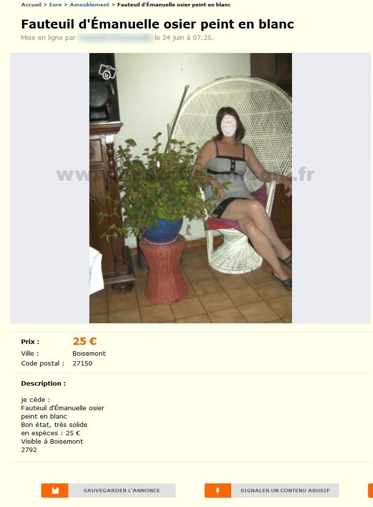 Fauteuil d'Emanuelle