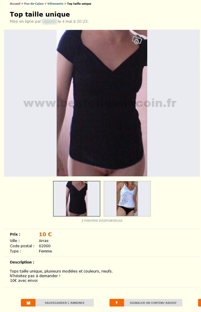 Top Taille Unique