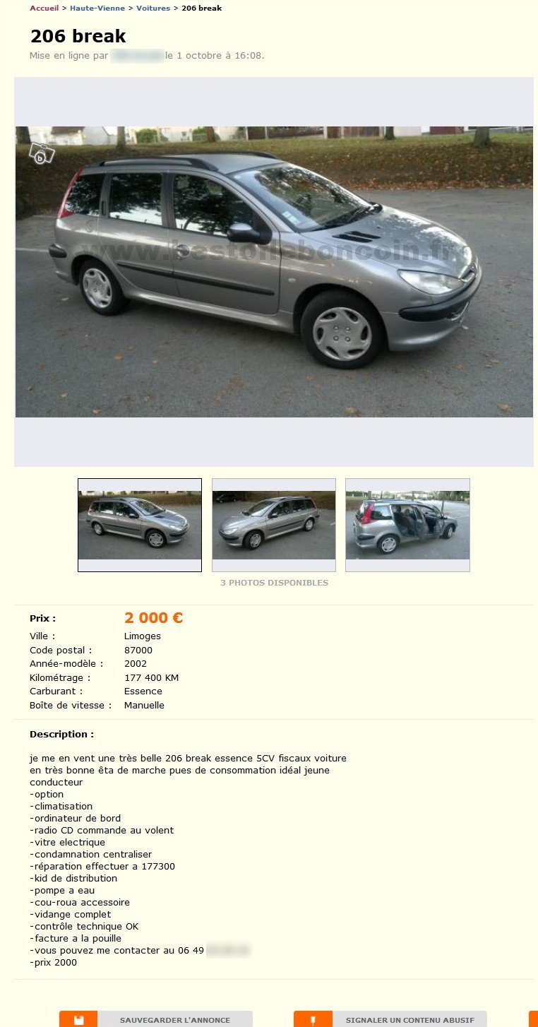 Peugeot 206 Break