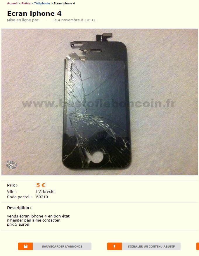 Ecran iPhone 4