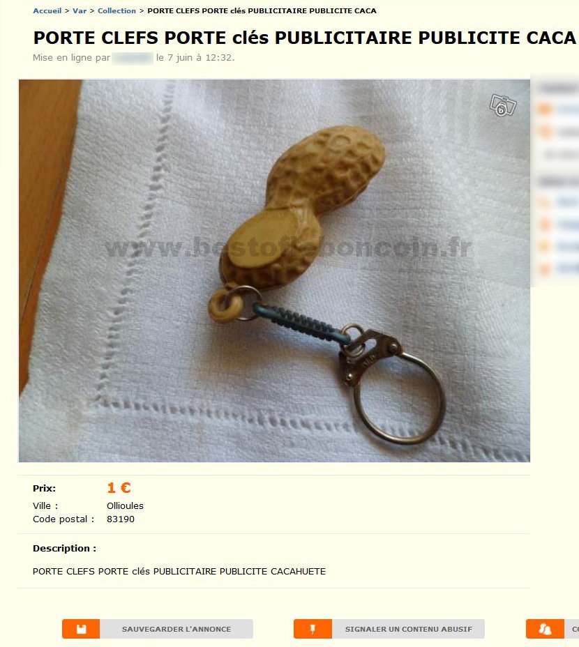 Porte Clefs Pub Caca