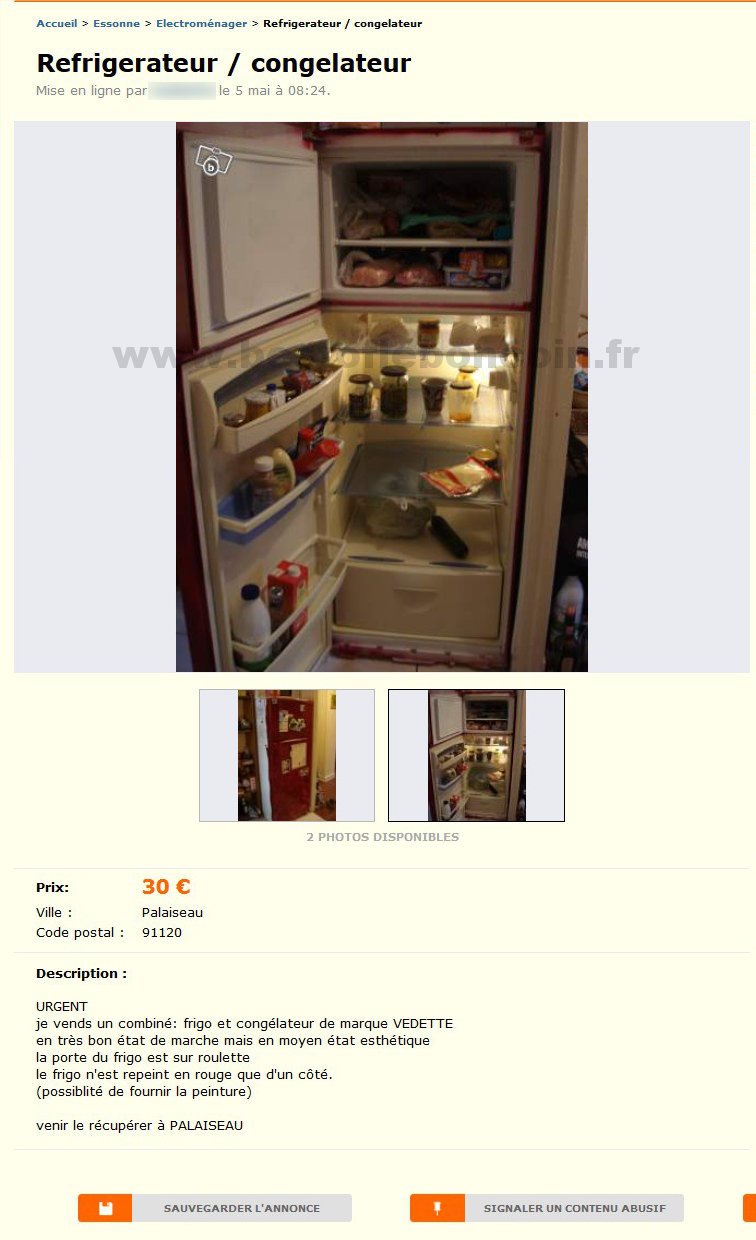 Refrigerateur / Congelateur