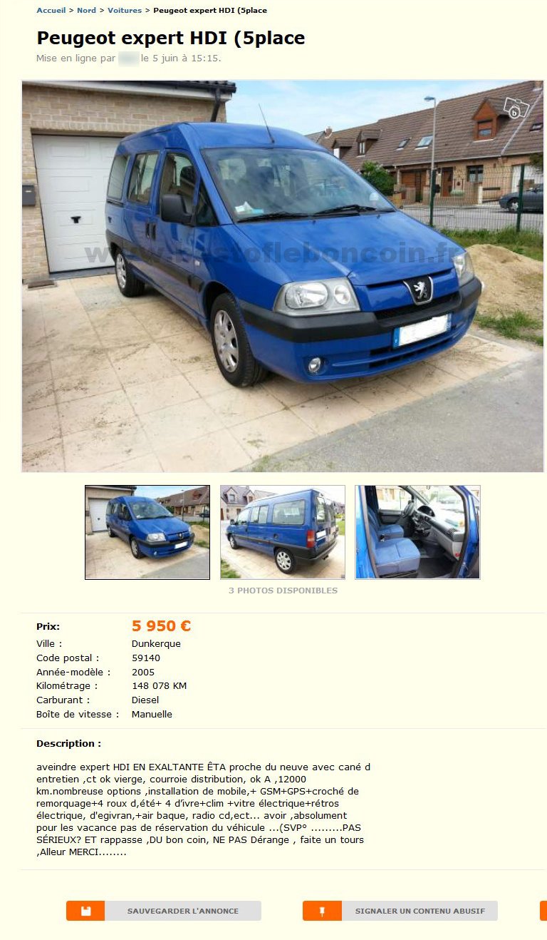 Peugeot Expert HDI