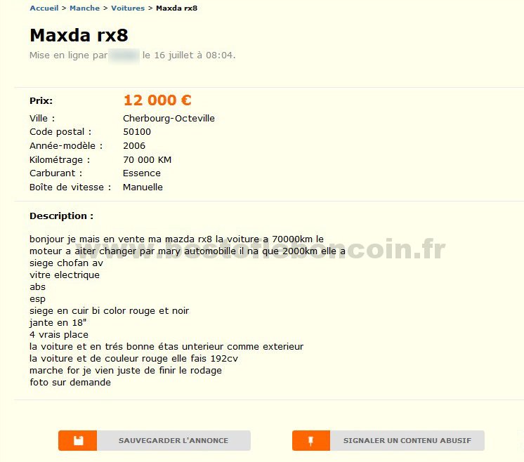 Maxda RX8