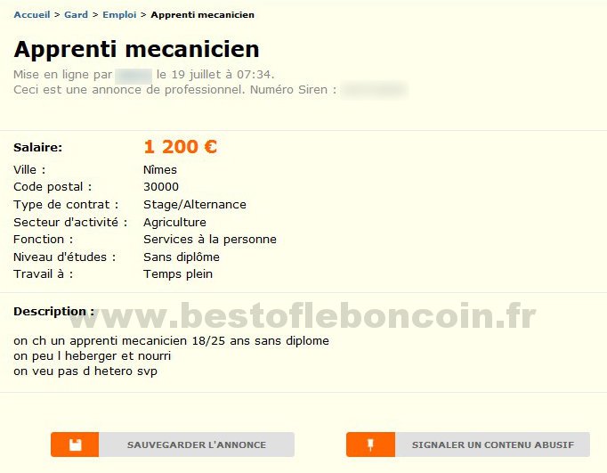 Apprenti Mecanicien