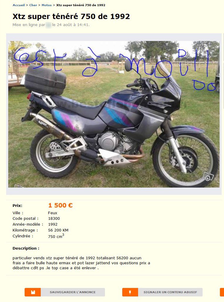 XTZ Super Ténéré 750