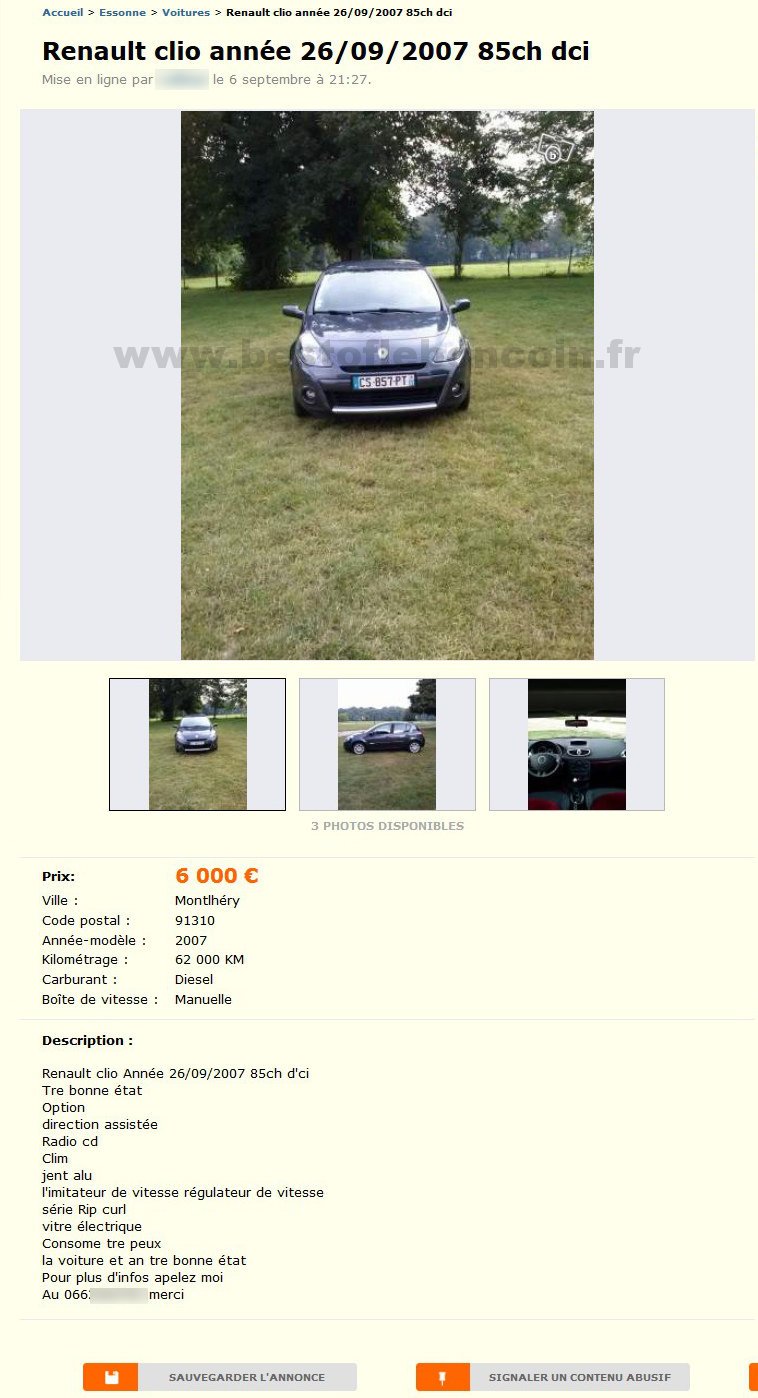 Renault Clio 2007