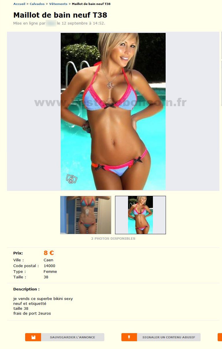 Maillot de Bain Neuf T38