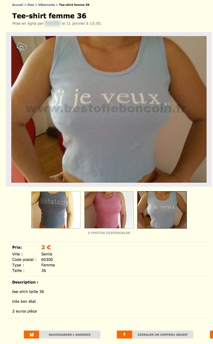 Tee-Shirt Femme 36