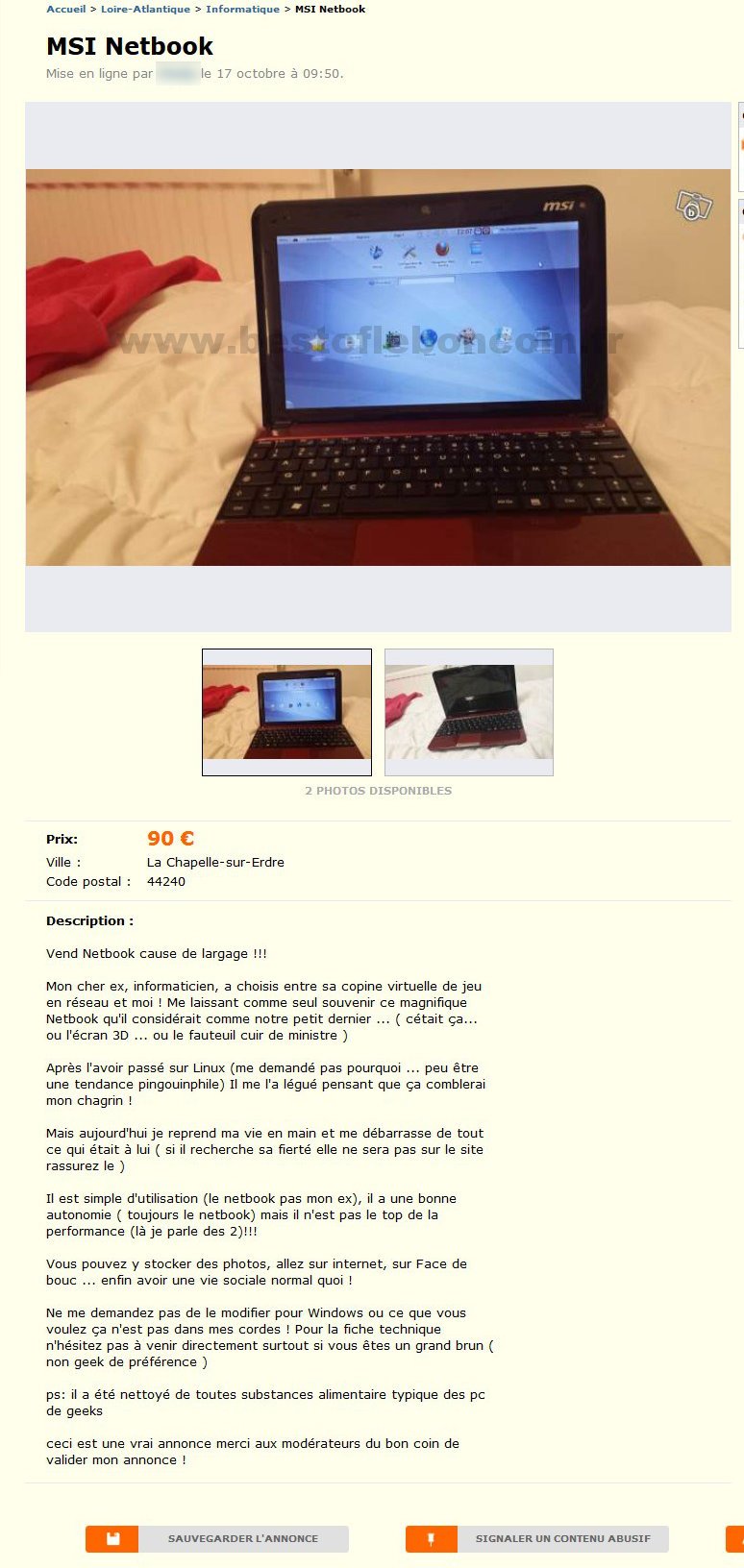 MSI Netbook