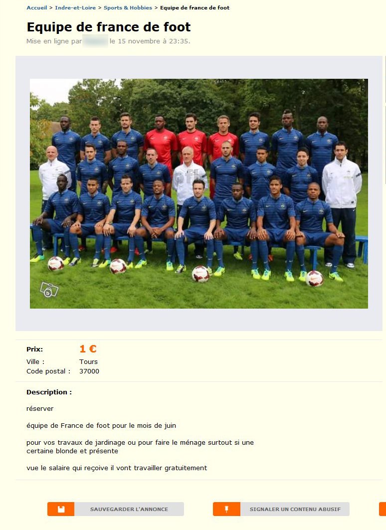 Equipe de France de Foot