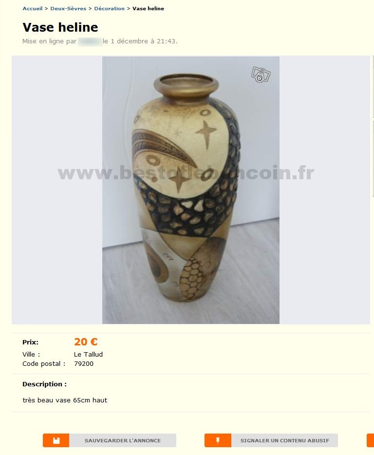 Vase Heline