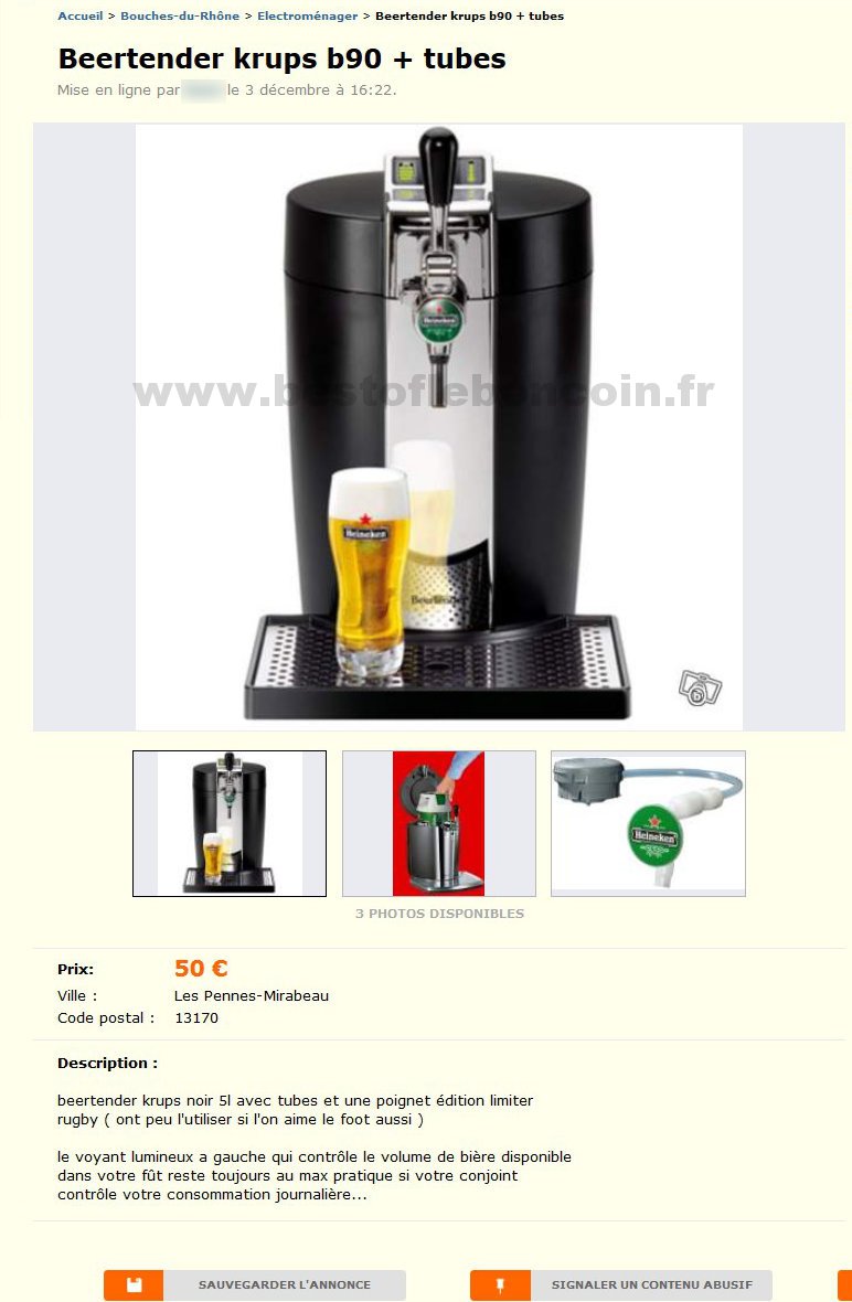 Beertender Krups B90